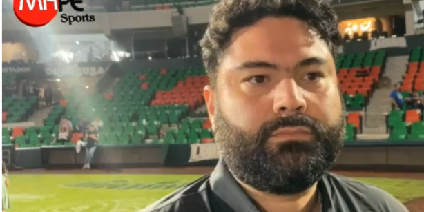 Erik Arellano Hernández, declaraciones eliminación de los Leones barrida ante los Diablos, del 130825 en Mérida