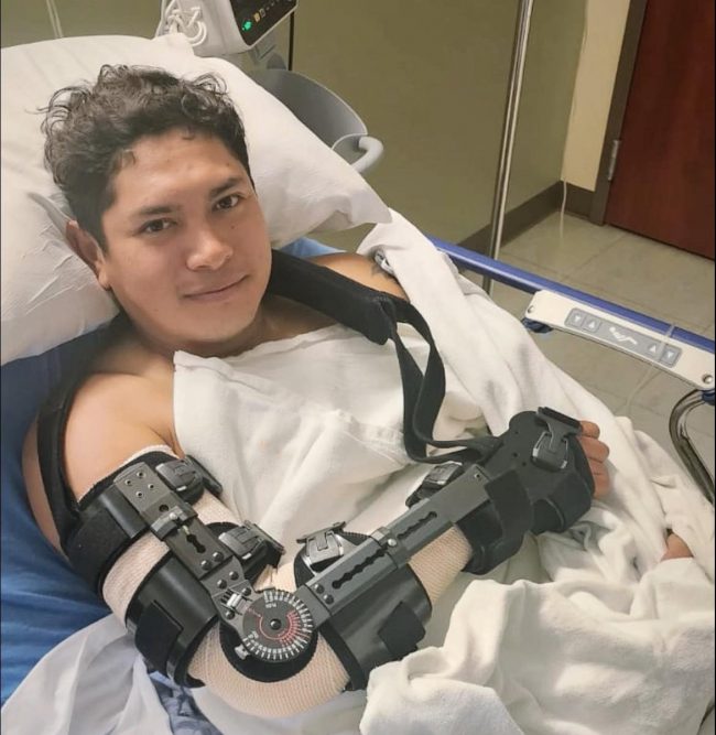 Manuel Bolón Rodríguez, cirugía tommy john del 080825