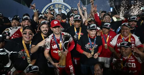 Diablos Rojos del México vs. Charros de Jalisco, juego 4 de la serie del rey, Diablos bicampeones, 7×3, del 140925 en Zapopan