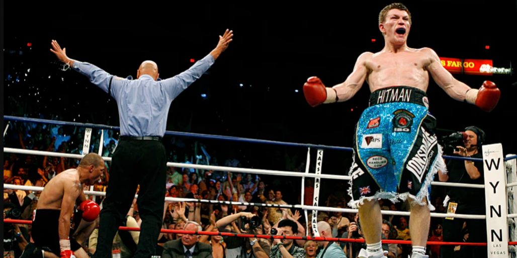 Ricky Hatton, vencedor de José Luis Castillo