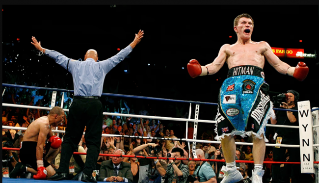 Ricky Hatton, vencedor de José Luis Castillo