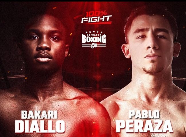 cartel Pablo Peraza vs. Bakari Diallo del 041025