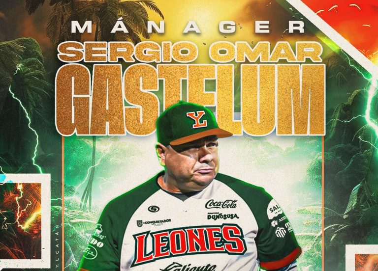 Sergio Omar Gastélum, designado mánager de los Leones, del 291025