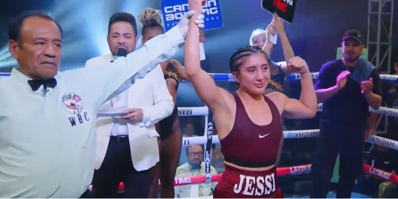 Jessica Tanquecita Basulto vencedora de Esmeralda Torres gdu 8 2 del 151125 en Cancún, Kuchil Baxaal